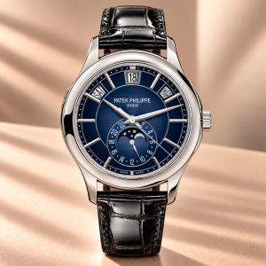 Patek Philippe Complications 5205G-013 40mm Blue Dial Steel