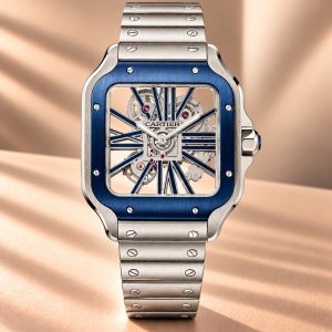 Cartier Santos Large Skeleton WHSA0026 39mm